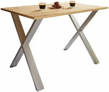 VCM Xona X Esstisch 140x80cm, Holz, braun (4051814433528)