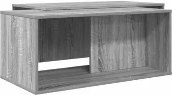 vidaXL Couchtisch-Set 2-tlg. grau Sonoma Holzwerkstoff (8000265)