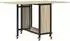 vidaXL Klappbarer Esstisch mit Rollen, Holzwerkstoff, 130x80x76,5cm (8006044)