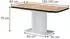 VICCO Fenaro Esstisch Goldkraft Eiche/weiß, 120-160x80cm ausziehbar (58007)