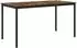 vidaXL Stehtisch rechteckig Holzwerkstoff grau 120x80cm (3415398)