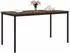 vidaXL Stehtisch rechteckig Holzwerkstoff grau 120x80cm (3415398)