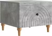 vidaXL Couchtisch Betongrau 49 x 50 x 40 cm Holzwerkstoff
