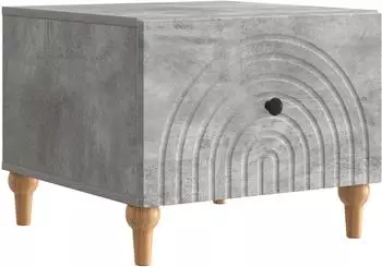 vidaXL Couchtisch betongrau 49x50x40cm Holzwerkstoff