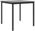 vidaXL Stehtisch quadratisch, Holzwerkstoff & Metall (892695)