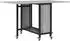 vidaXL Faltbarer Esstisch mit Rollen 130x80x76,5cm Stahl (8006046)