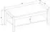 Masseno ATTIVO Couchtisch Holzwerkstoff, eichefarben, 120x48x60cm (800001076807)