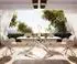 DeLife Edge Boot Outdoortisch Keramik Minas Melange weiß-beige 200x100cm (44465)