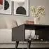 Lookway Cone L104 Couchtisch mit Schubladen, schwarz/Eiche (800001807761)