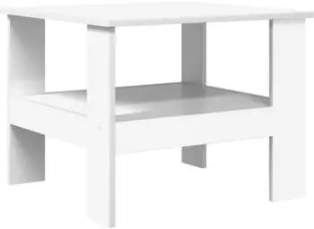 vidaXL Couchtisch wei&szlig; 57x55x45cm Holzwerkstoff (8000244)
