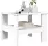 vidaXL Couchtisch weiß 57x55x45cm Holzwerkstoff (8000244)