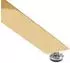 Lookway Bellagio Esstisch schwarzer Marmor, goldenes Gestell, 100x75x100cm (800001807990)