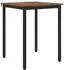 vidaXL Esstisch quadratisch 60x60x75cm Metall (892618)