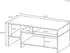 Masseno ALBINA Couchtisch Holzwerkstoff, eichefarben, 120x53x60cm (800001077454)