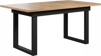 trendteam Universal Esstisch ausziehbar, Eiche Dekor, 160-200x76x80cm