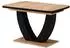 VICCO Fenaro Esstisch ausziehbar schwarz/Eiche 120-160x80cm (58024)
