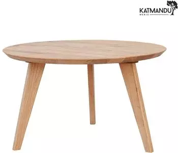 Livetastic Orbetello Couchtisch rund, Eiche massiv, Ø70cm (00004Z000501)