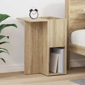 vidaXL Beistelltisch Sonoma-Eiche 35x40x55cm Holzwerkstoff