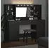 vidaXL Dressing table with LED + 3 drawers 3334282