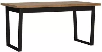 Lomado BRISTOL-129 Esstisch ausziehbar 160-240cm, Catania Eiche/schwarz