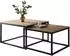 Lookway ISA 2in1 Couchtisch-Set, Eiche, Holzwerkstoff, 70x42x70cm (800001532038)