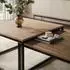 Lookway ISA 2in1 Couchtisch-Set, Eiche, Holzwerkstoff, 70x42x70cm (800001532038)