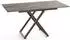 WFL GROUP Axen Couchtisch höhenverstellbar ausziehbar, Beton Dunkelgrau, 120-160x80cm (800001753279)