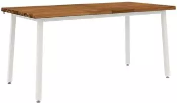 vidaXL Live Edge Esstisch Akazien-Massivholz 160x70x75cm (3424996)