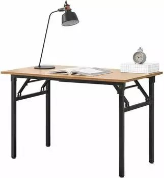 Neuhaus Klapptisch 120x60cm h&ouml;henverstellbar 75-76,4cm Buche/Schwarz