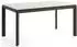 WFL GROUP Elan ausziehbarer Esstisch, Kaschmir, braune Metallbeine, 180–270x90cm (800001752598)