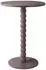 Mirjan24 Couchtisch rund, Holz, braun, 35x50x35cm