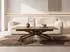 WFL GROUP Axen Couchtisch höhenverstellbar ausziehbar, Eiche Wotan, 120-160x80cm (800001753285)