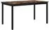 vidaXL Esstisch 140x80x75cm Holzwerkstoff räuchereiche (892646)
