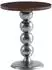 Wohnling Beistelltisch Mango Massivholz / Metall, rund, 50x50x61,5cm (WL7.210)