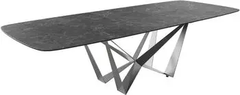 DeLife Edge Boot ausziehbar 240-300x120cm Keramik Laminam&reg; Nero Greco Anthrazit (Edge Boot 240-300x120)