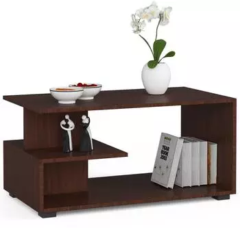RAUMHIRSCH PIN Couchtisch rechteckig, dunkelbraun, 90x45x51cm