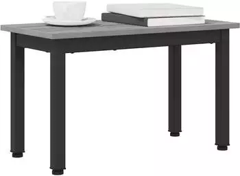 vidaXL Couchtisch Sonoma-grau 60x30x36cm Holzwerkstoff
