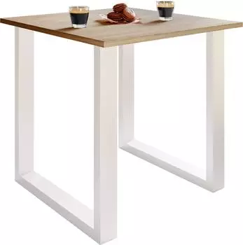 VCM Xona U Esstisch, Holz, 80x50cm