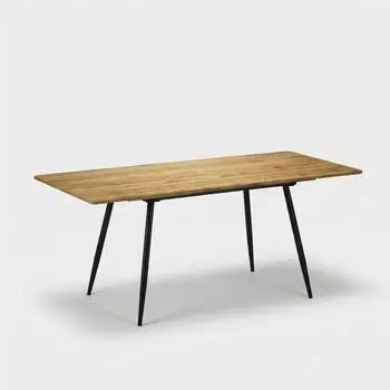 Amazing Home Design Sahra ausziehbarer Esstisch, Holz und Metall, 80x140/180cm (24858)