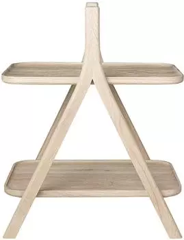 Blomus ETA Beistelltisch, Eichenholz, massiv, 58x36x46cm