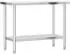 vidaXL Küchen-Arbeitstisch mit Aufsatzboard 110x55x150cm, Edelstahl (3208903)