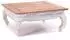 Xtradefactory Opiumtisch East 80, Mahagoni massiv, 80x80x36cm (East 80)
