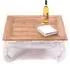 Xtradefactory Opiumtisch East 80, Mahagoni massiv, 80x80x36cm (East 80)