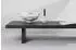 ebuy24 Lancester Couchtisch Mokka 140x60cm (60-15009-001)