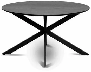 M2 Kollektion Couchtisch Paul rund, schwarz, &Oslash;80cm H45cm