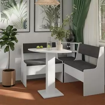 VICCO Roman Esstisch wei&szlig;, 60x60cm (62153)