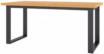 Habitat et Jardin Eden Esstisch ausziehbar 6-8 Personen, Holz/Metall (124192)