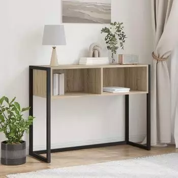 vidaXL Beistelltisch Sonoma-Eiche 100x36x75cm Holzwerkstoff