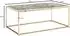 Finebuy Couchtisch Marmor Optik weiß 100x60x40cm (FB36840)