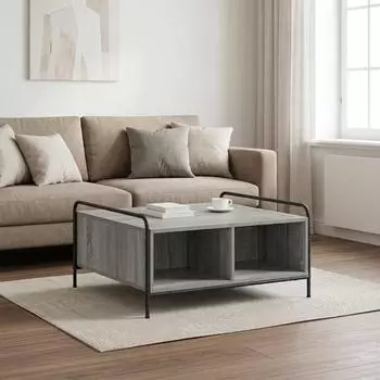 vidaXL Couchtisch Sonoma-grau 50x49x41cm Holzwerkstoff